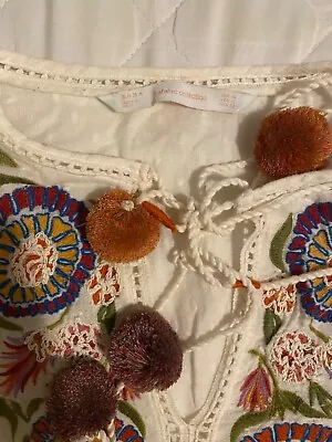 $5.80 • Buy Zara Blouse, Size Medium, Barely Worn 