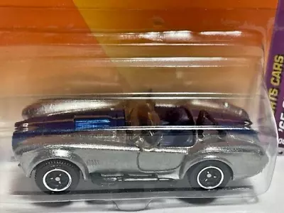 Matchbox Sportscars 65 Ford Mustang Shelby Cobra 427 S/C Silver 1/64 • $4.99