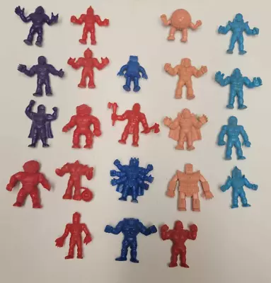 Vintage 1980's Mattel M.U.S.C.L.E. Muscle Men Toy Action Figures Lot Of 22 • $14.94