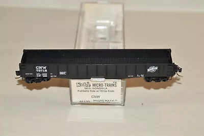 N Scale Micro-Trains Line Chicago & North Western Ry 50' Steel Gondola Car • $3