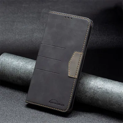 Retro Wallet Leather Flip Case For Xiaomi Redmi 10C A2 A1 Note 9S Note 12 Pro 4G • $17.59