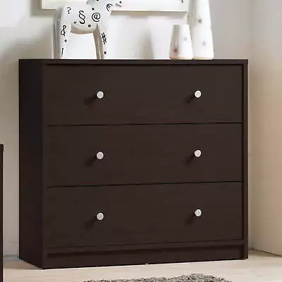 3-Drawer Dresser Chest Of Drawer Storage Cabinet Organizer Bedroom Furniture • $108