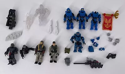 SPARTAN CTF BASE CRASHERS Mega Construx HALO Incomplete W Extras • $19.99