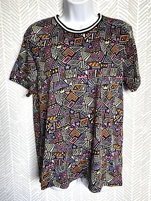 Fresh Prince Of Bel-Air Mens Shirt Size Medium 90s Vintage Geometric Pattern • $39.99