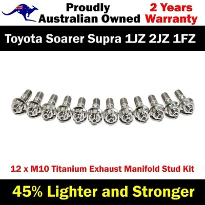 Exhaust Manifold Titanium Stud Kit For Toyota Soarer/Supra 1JZ-GTE 2JZ-GTE • $168