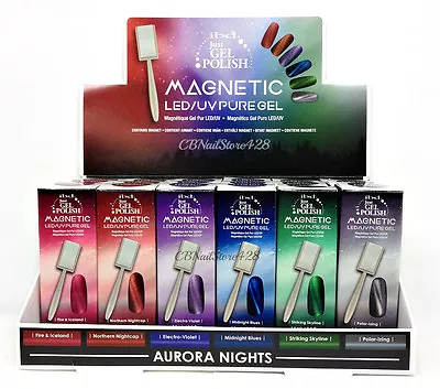 IBD Just Gel Polish - AURORA MAGNETIC + FREE MAGNET .5oz - Pick Your Color • $9.99