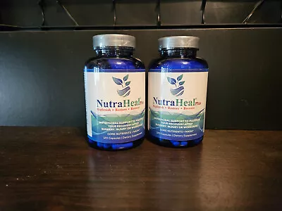 NUtraHeal Plus Replenish Restore Recover + NADH PACK OF 2 New & Sealed 120 CT • $29.99