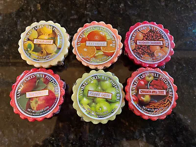 Yankee Candle Tarts Wax Potpourri Set Of 6 Assorted • £16.03