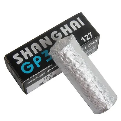 Shanghai GP3 127 Black & White Roll Film ISO 100 B/W Negative 01-2024 Freshest • £16.07