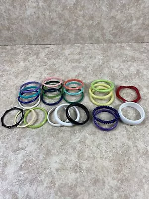 Vintage Bracelet Lot Bangle Plastic • $19.99