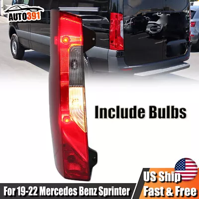 Left Driver Tail Light For Mercedes Benz Sprinter 2019-21 2022 Rear Lamp Halogen • $55.62