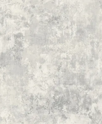 Grandeco Plaster Chalk Grey Wallpaper Industrial Concrete Effect Textured Vinyl • £15.95