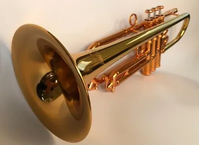 CarolBrass CUSTOM PROTOTYPE Trumpet CTR-5000L-PLM-(D)-Bb-RR-L Copper And Bronze • $1849
