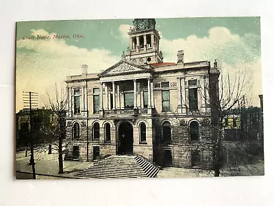 Marion Ohio Postcard Court House • $2.99