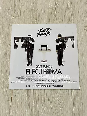 Daft Punk Electroma Shibuya TOKYO Japan Movie Flyer 2007 • $100