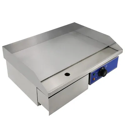 £139 • Buy Electric Griddle Flat Hotplate BBQ Grill Commercial Counter Stainless Steel 3KW