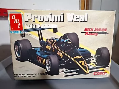 Amt Provimi Veal Lola T-8800 Dick Simon Racing Model Kit Open Box • $25