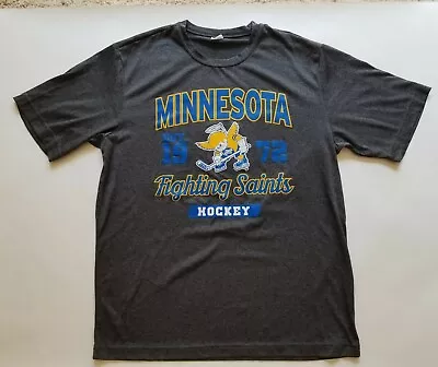 Rare Dri-Fit Gray Minnesota Fighting Saints Shirt Size Small • $24