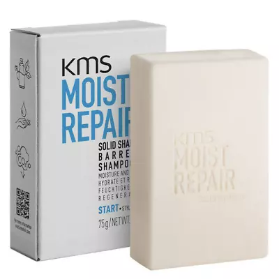 KMS Moist Repair Solid Shampoo 75g  - Vegan - Sulfates/Silicone/Alcohol Free • $36.04