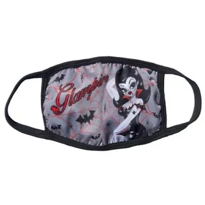 $17.99 • Buy Vampire Face Mask Cover Glamour Bat Girl Bride Horror Gothic Novelty Goth Punk