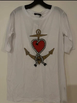 £15 • Buy Markus Lupfer Heart And Anchor T Shirt 