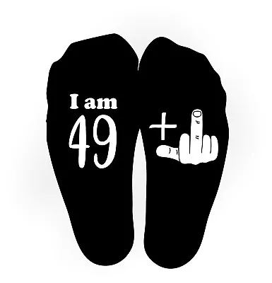 £6.99 • Buy RUDE Middle Finger Birthday Socks 18th 21st 30th 40th 50th 60th 70th 80th Gift 