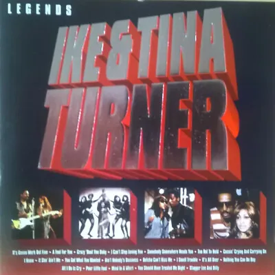 Ike & Tina Turner Legends Cd Album Brand New & Sealed Free P&p 5018482110228 • £3.99