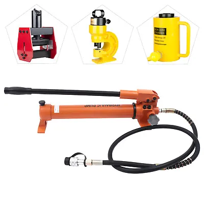 For 4 & 10-Ton Hydraulic Ram Cylinder Manual Hydraulic Pump Hand Pump CP-700 US • $90.25