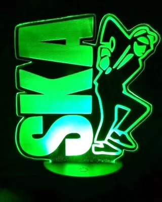 £19.50 • Buy Ska Dancing, 2 Tone , Specials, Madness Acrylic Engraved LED Lamp