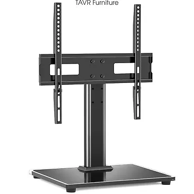 $31.99 • Buy Table Top TV Stand Base With Universal Mount Bracket For 27  To 55  TVs