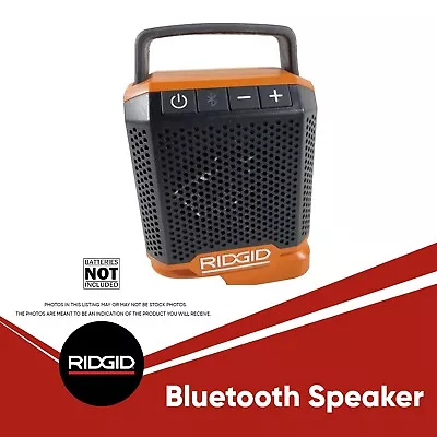 RIDGID 18V Cordless Bluetooth Speaker (Tool Only)ccvcc • $47.99