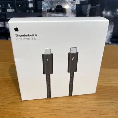 Apple Thunderbolt 4 Pro 1.8m 3m Cable USB-C MacBook IPad IMac IPhone Original • £74.98