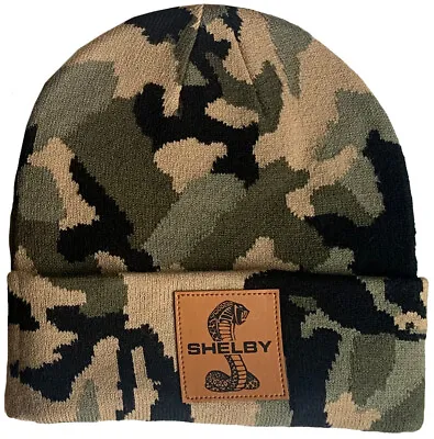 Shelby Camouflage Beanie - Mustang Cobra F150 Fan Must Have! Ships FREE To USA • $21