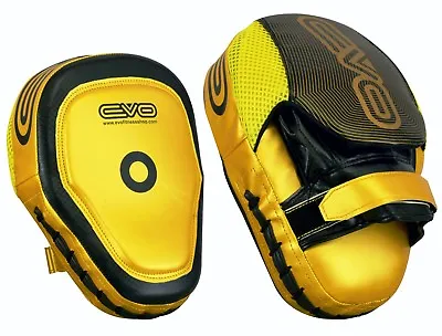 EVO Curved Boxing MMA Focus Pads Muay Thai Martial Arts Training Pad UFC PRO  • $21.46