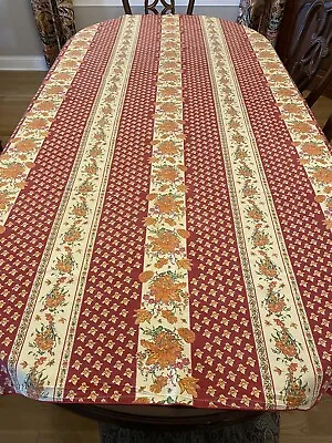 Vent Du Sud Tablecloth 57  X 94  Floral • $40