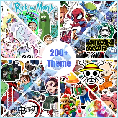 $2.95 • Buy Various Themes / Anime Cartoon Movie Game Kids VSCO Meme INS Skateboard Stickers