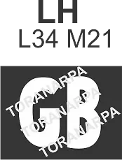 Engine Stencil 'GB' Letters Suit LH L34 Torana • $4.50