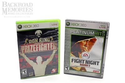 Pair Of Xbox 360  Boxing  Game Discs (2) By Microsoft - READ FULL DESCRIPTION • $8.50