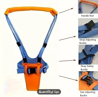 Baby Toddler Walking Harness Aid Assistant Rein Learn Walk Safety Equipment Uk • £7