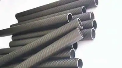 Matte 3k Carbon Fiber Tube Length 1000mm All Sizes OD From 8mm To 62mm Twill • £18.90