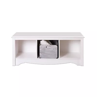 48  Monterey Cubbie Storage Bench - White NEW • $115.95