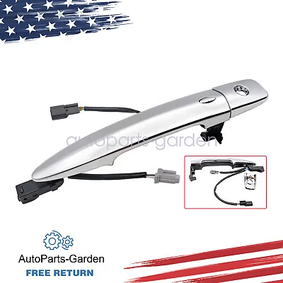 Front Exterior Chrome Door Handle Driver Side LH LF For Nissan Maxima Murano New • $121.99