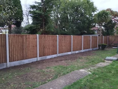 £21 • Buy **** Smooth Concrete Slotted Fence Post 9ft ****