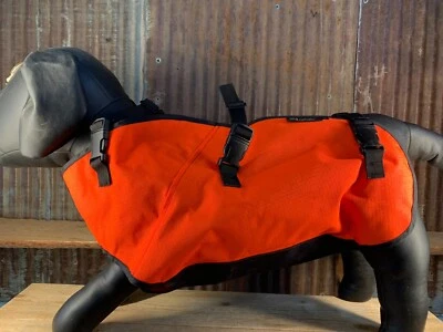 $34.19 • Buy Dog Hunting Vest, Blaze Orange, Adjustable, Protects Under Belly
