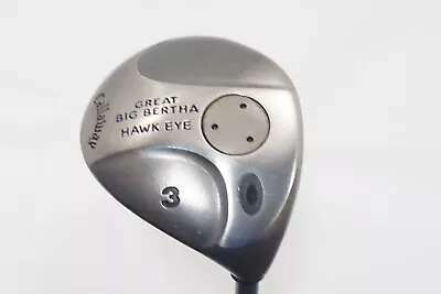 Callaway Hawk Eye 3 Fairway Wood Regular Flex Ul 1012328 Fair HB6-7-25 • $23.92