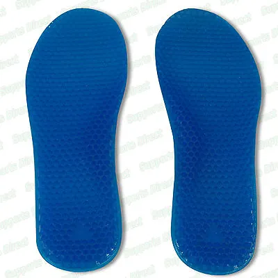 NEW Quality Shock Absorbing Gel Insoles Arch Support Boots Shoes Heels Running  • £2.99