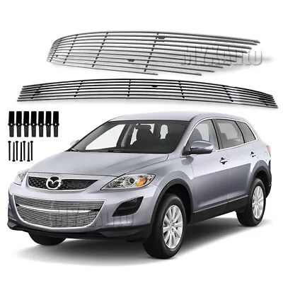 Billet Grille Chrome Front Bumper Grille Combo Fits 2010-2012 Mazda CX-9 Grill • $80.59