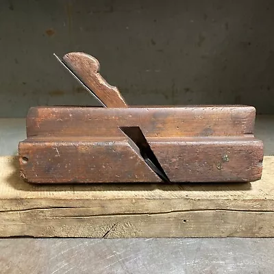 Antique Molding Plane By Josiah King New York For Woodworking And Carpentry • $15