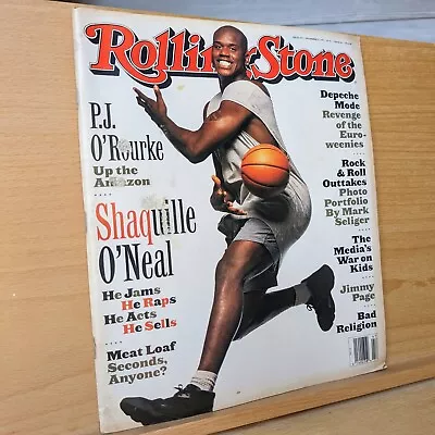 Rolling Stone Magazine Issue 670 November 25 1993 Shaquille O'neal No Label • $12.99