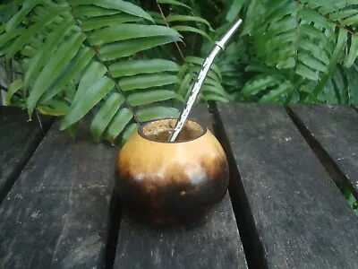 Yerba Mate Natural Gourd/Tea Cup Set Original Traditional Mate Cup 4/6 Ounces • $12.80
